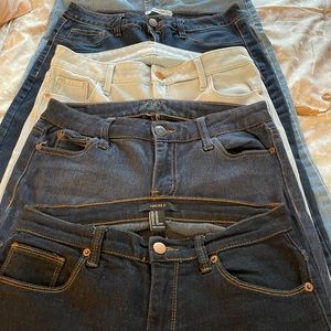 5 pair Various Brands Denim Jeans Bundle